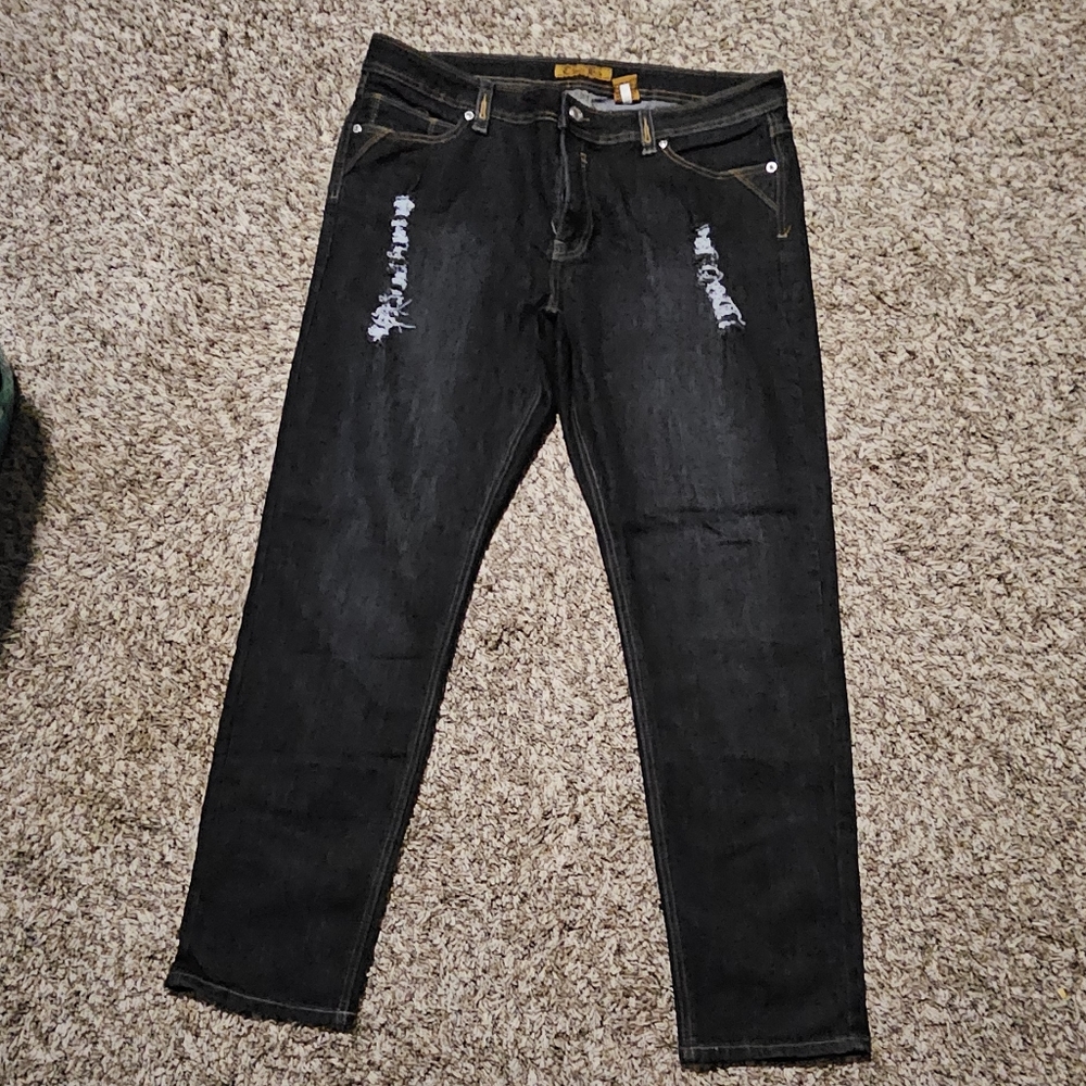 Classic Blue size 22 black jean